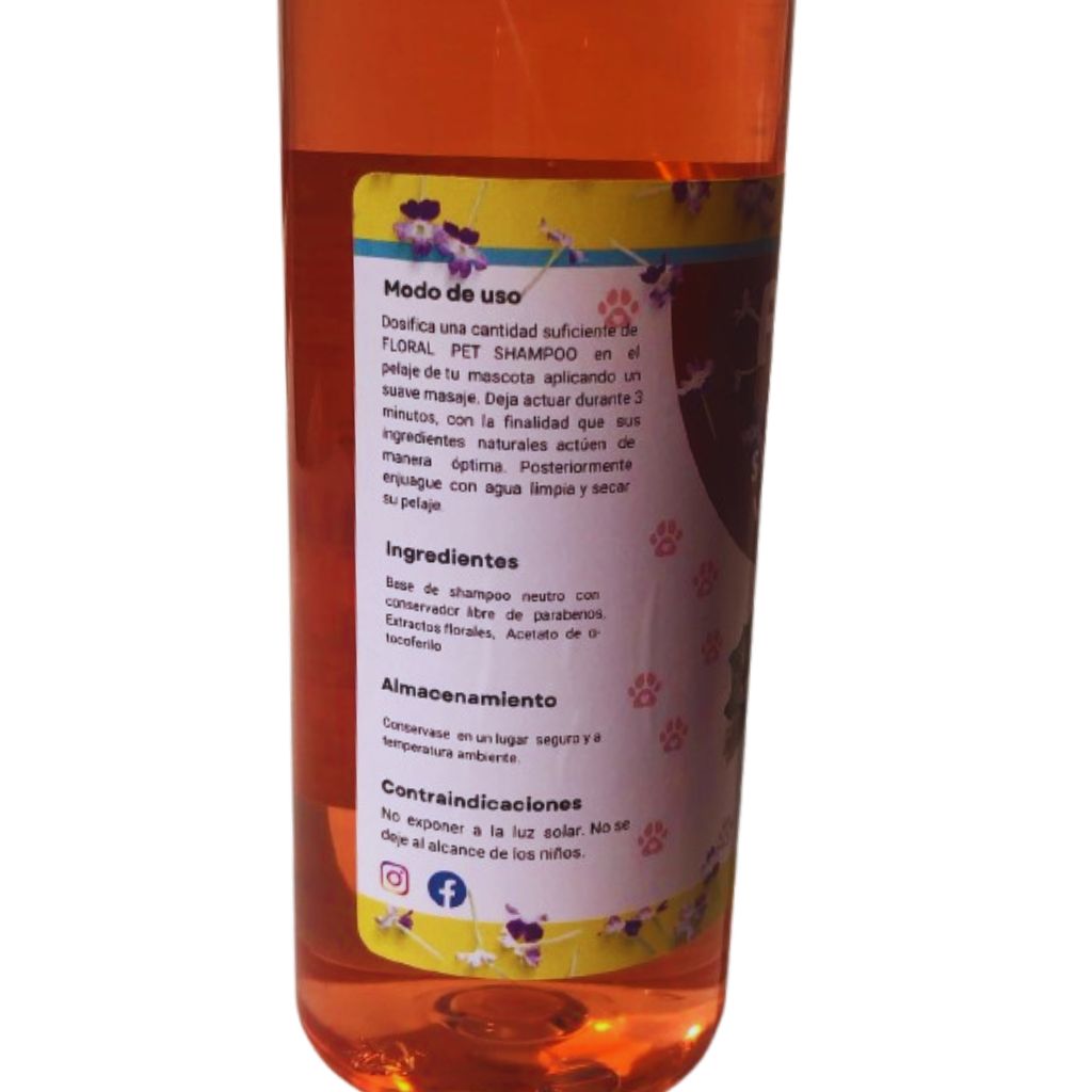 Shampoo floral 500ml