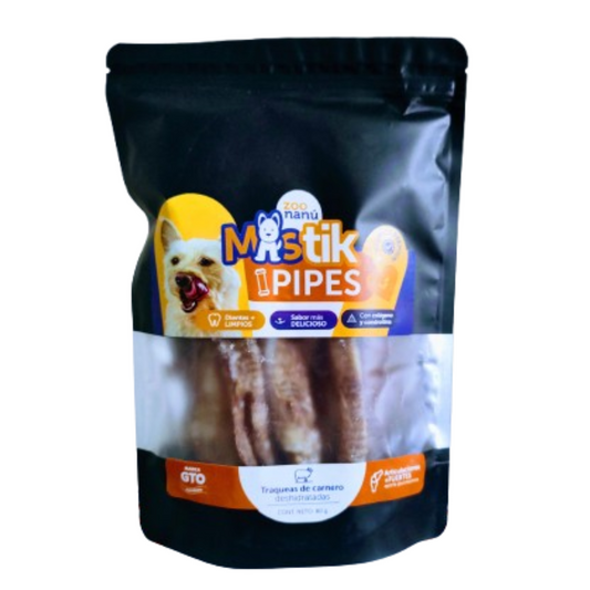 Pipes tráquea en tubitos 80g