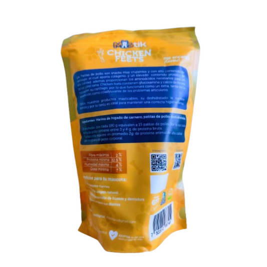 Chicken feets sazonadas 180g